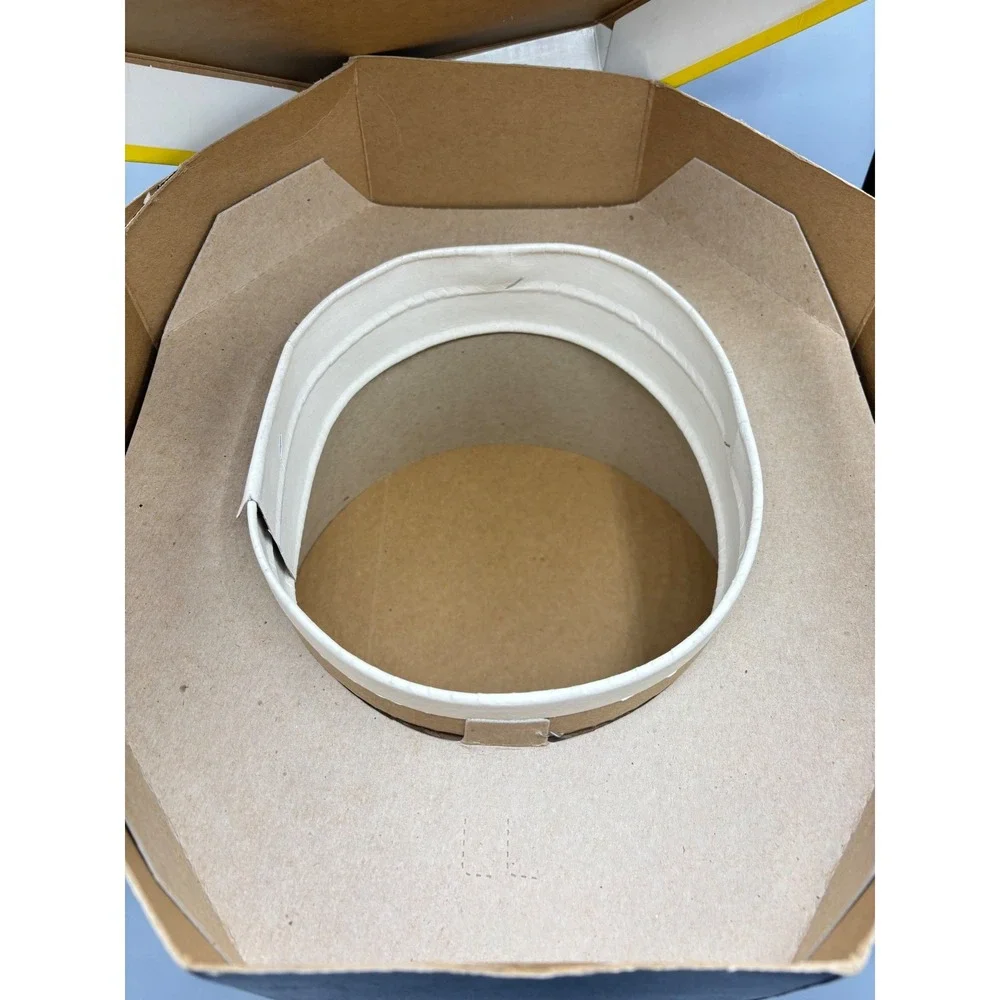 Vintage Dobbs Fifth Avenue New York Octagonal Hat Box EMPTY Storage Case